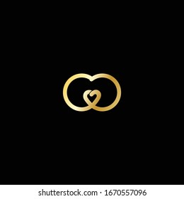 Jewelry Logo Design Love Sign