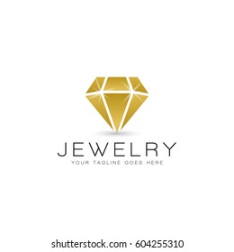 Jewelry Logo Icon Vector Template Diamond Stock Vector (Royalty Free ...