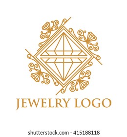 Jewelry Logo Template Stock Vector (Royalty Free) 415188118 | Shutterstock