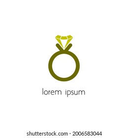 Logotipo de joyería, diseño vectorial de joyería, diseño de plantillas con concepto sencillo para el negocio.