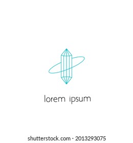 Logotipo de joyería, diseño vectorial de joyería, diseño de plantillas con concepto sencillo para el negocio.