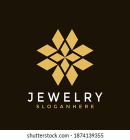 Jewelry Modern Logo Design Vector Illustration Stock Vector (Royalty ...