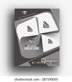 Jewelry Store Front Flyer & Poster Template 