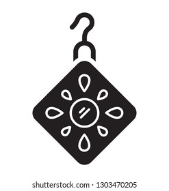 Jewelry vector, dangle earring icon