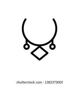 Jewelry vector icon logo template