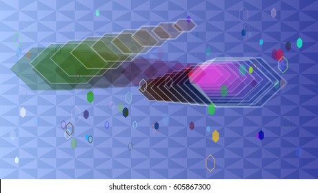 jewels art pattern