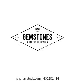 Jewels and Diamonds Vintage label