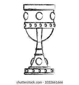 Jewerly chalice with diamonds