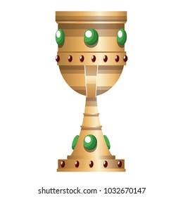 Jewerly chalice with diamonds