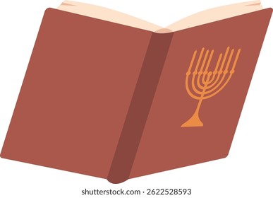 Jewish bible torah menorah book