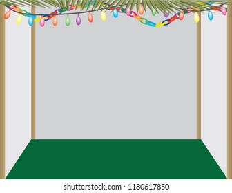 Jewish holiday traditional Sukkah