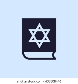 jewish holy book icon