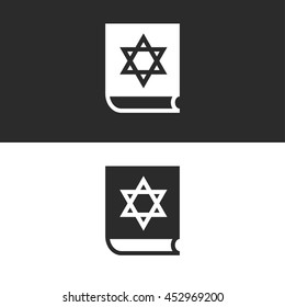 jewish holy book icon