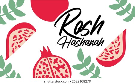 Jüdisches Neujahr Rosch Hashanah mit Obst