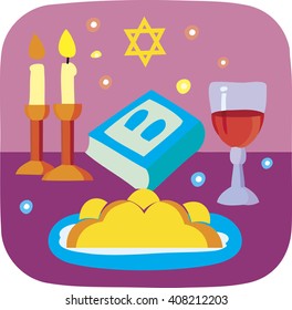 Shabbat Shalom Images, Stock Photos & Vectors | Shutterstock