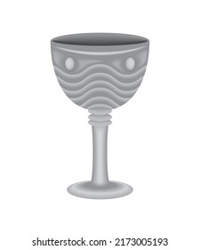 jewish sacred chalice icon isolated