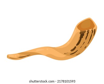 jewish traditional horn culture icon