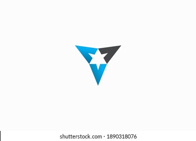 Jewish Triangle Logo design you can use this as Company icon or business branding identity as Mascot 