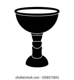 Jewish wine cup icon