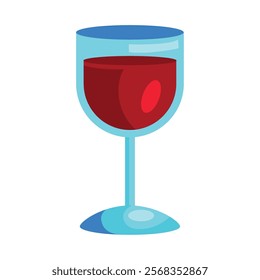 jewish wine cup isolated design