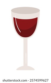 jewish wine cup isolated design