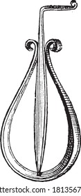 Jews harp (instrument), From the Dictionary of Word and Things, 1888.