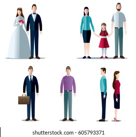 Judíos, personas solteras y parejas