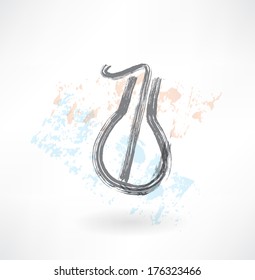 jew's-harp grunge icon