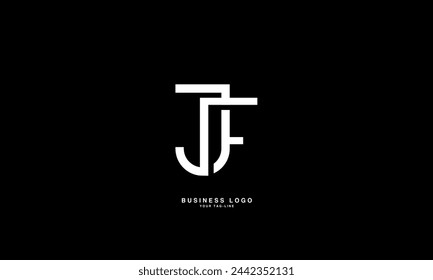 JF, FJ , F, Abstract Letters Logo Monogram