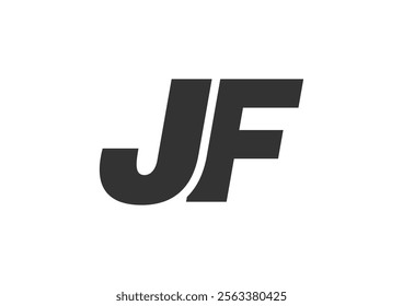 JF Techno Editable Font Logo For Corporate Branding. Bold, Futuristic Design With Unique Typographic Ideas. Minimal Custom Type And Dynamic Letter Variations For Promotion, Printing, And Book Titles