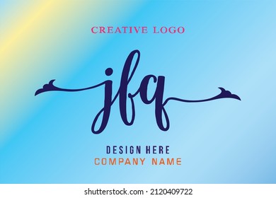 JFQ lettering logo is simple, easy to understand and authoritative