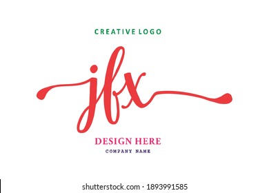 El logotipo de la inscripción JFX es sencillo, fácil de entender y autorizado