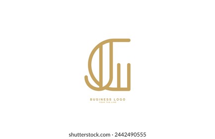 JG, GJ, J, G, Abstract Letters Logo Monogram