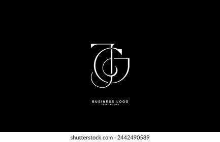 JG, GJ, J, G, Abstract Letters Logo Monogram