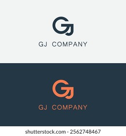 JG, GJ, J, G, Abstract Letters Logo Monogram. GJ Logo. Letter design vector.
