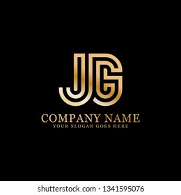 creative JN initial Letter logo, logo monogram, clean and modern design : п...