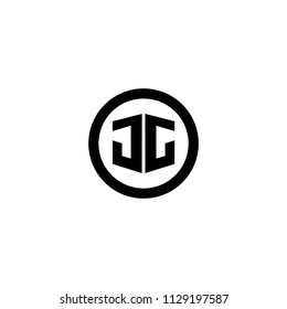 jg letter vector logo