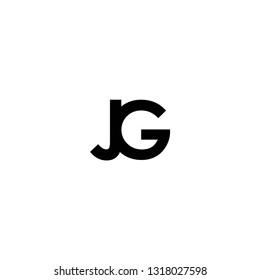 jg letter vector logo