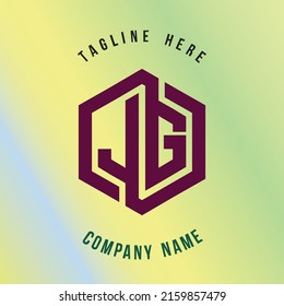 JG lettering logo is simple, easy to understand and authoritative