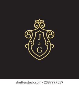 Erstmaliges Logo der JG Line in erstklassigem, professionellem Design, das in allen Printmedien gut gedruckt werden kann