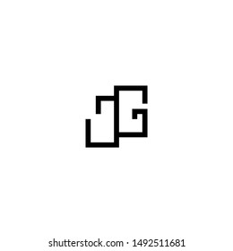 JG logo abstract logo
