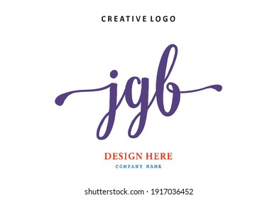 JGB lettering logo is simple, easy to understand and authoritative