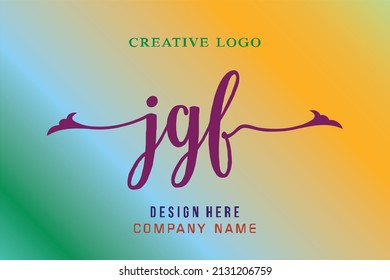 El logo de la inscripción JGF es sencillo, fácil de entender y con autoridad