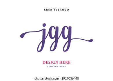 El logo de la inscripción JGG es sencillo, fácil de entender y con autoridad