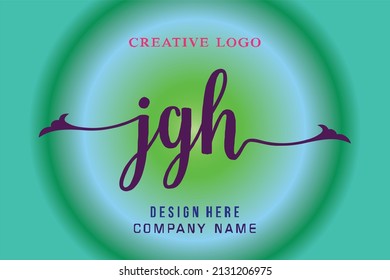 JGH  lettering logo is simple, easy to understand and authoritative