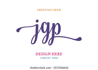 JGP lettering logo is simple, easy to understand and authoritative