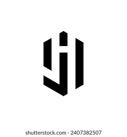 JH letter logo design, J H. JH logo black on white background, Initial letter JH linked circle uppercase monogram logo.