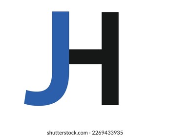 JH logo design for anyone . create by illustrator