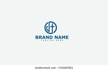Vector de plantillas de diseño de logotipo JH