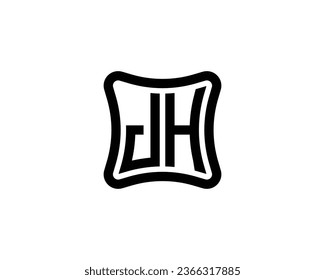 JH logo design vector template